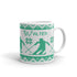 Nordic Skier Personalized Knitting Mug